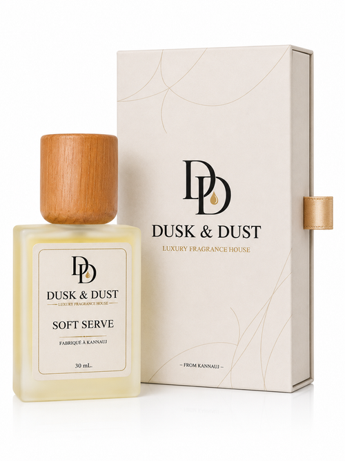 Dusk & Dust Soft Serve Eau de Parfum 30 mL fragrance bottle