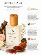 Dusk & Dust After Dark fragrance bottle detail