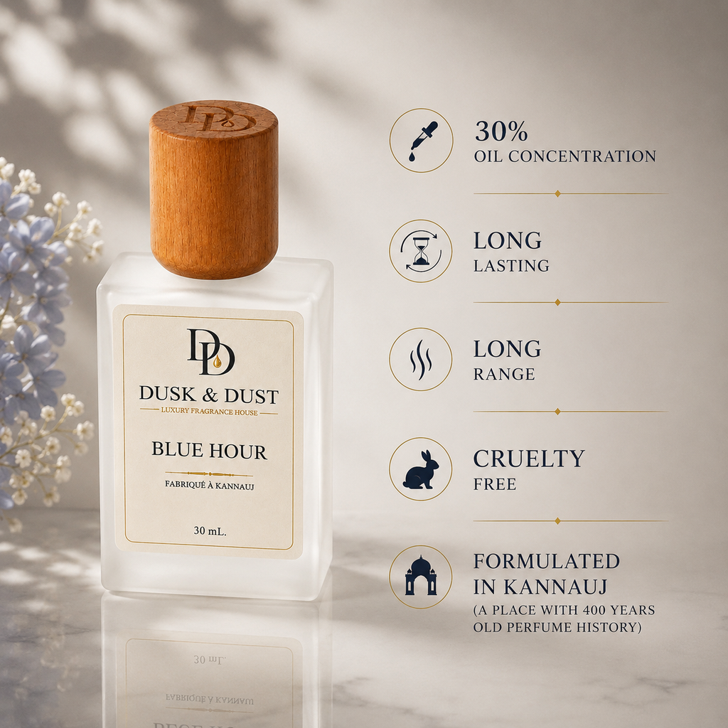 Dusk & Dust Blue Hour Extrait de Parfum product photograph