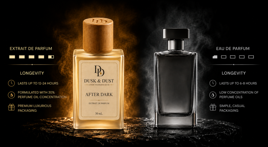 After Dark Extrait de Parfum 30mL | Oud & Saffron Fragrance | Dusk & Dust